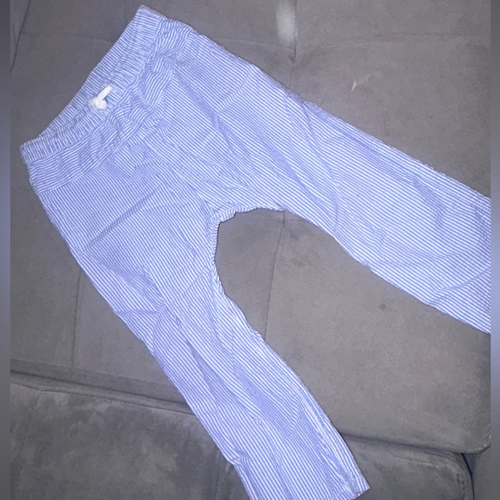 2 H&M Kids Linen/Cotton beach pants SZ 2T